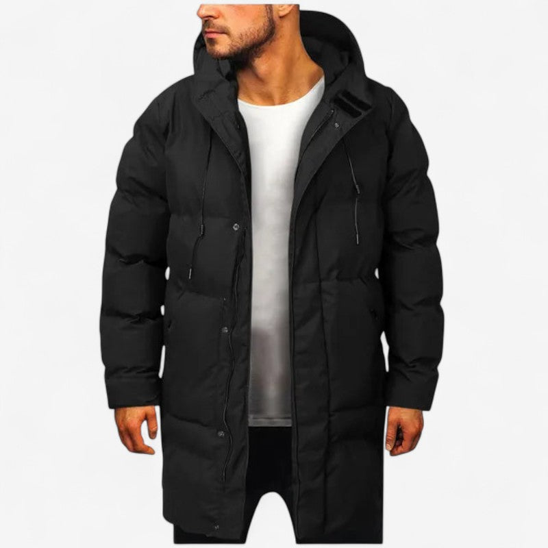 Zachary – Manteau avec Doublure, Longues Manches et Poches à Fermeture Éclair