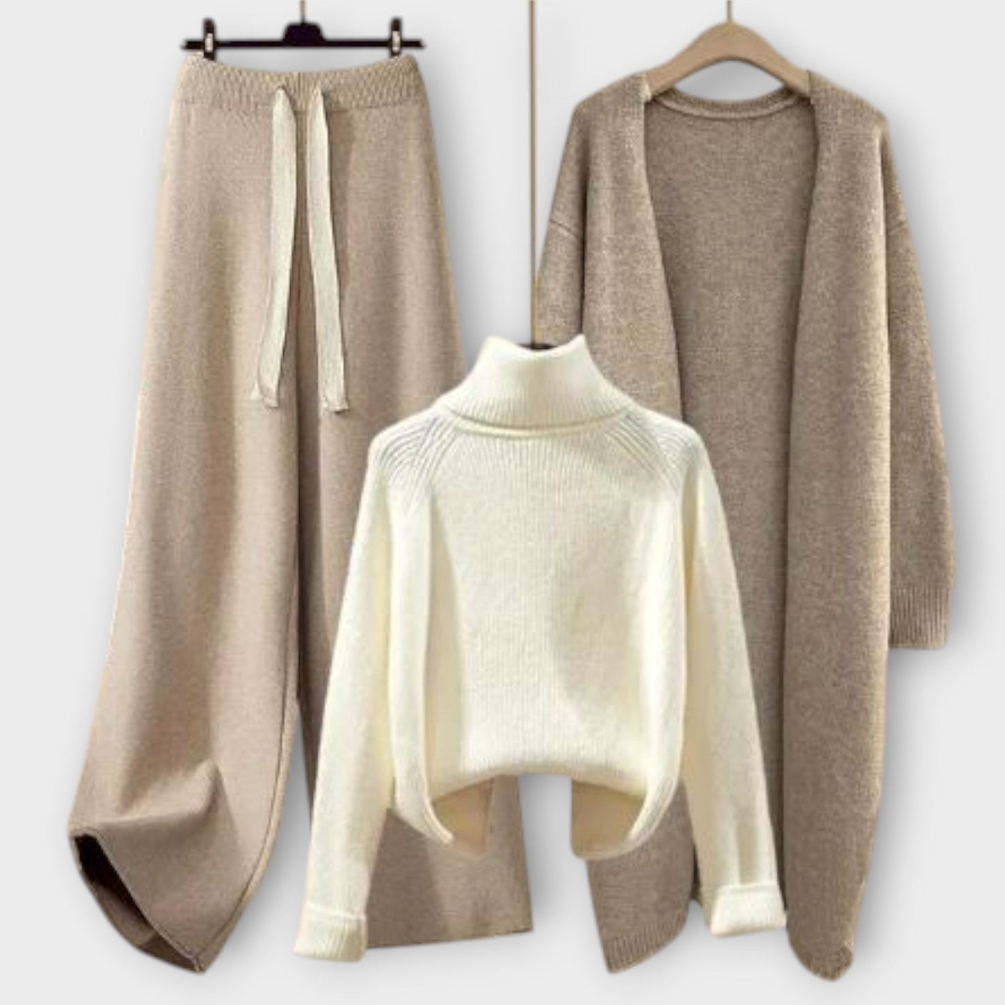 Bruna - 3-Piece Luxury Knit Lounge Set