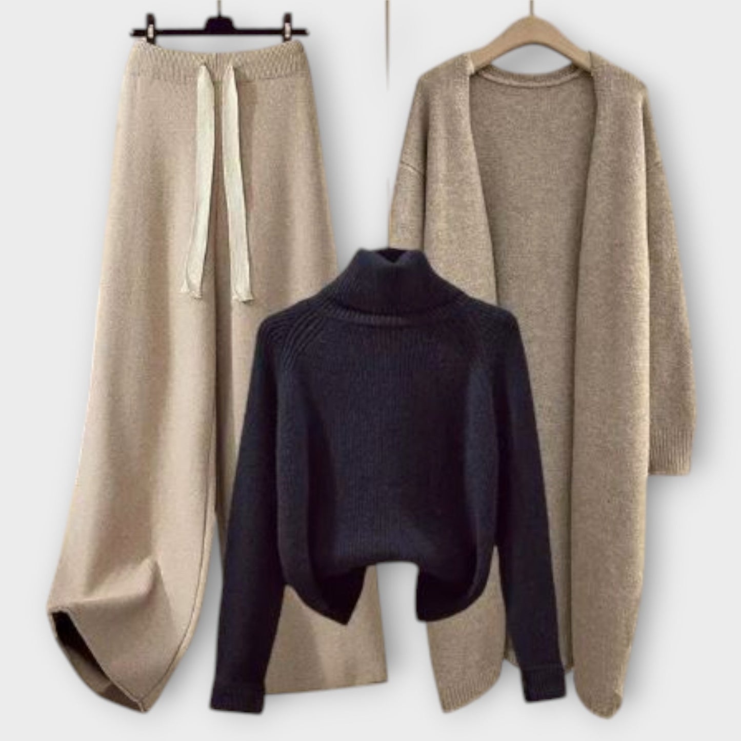 Bruna - 3-Piece Luxury Knit Lounge Set