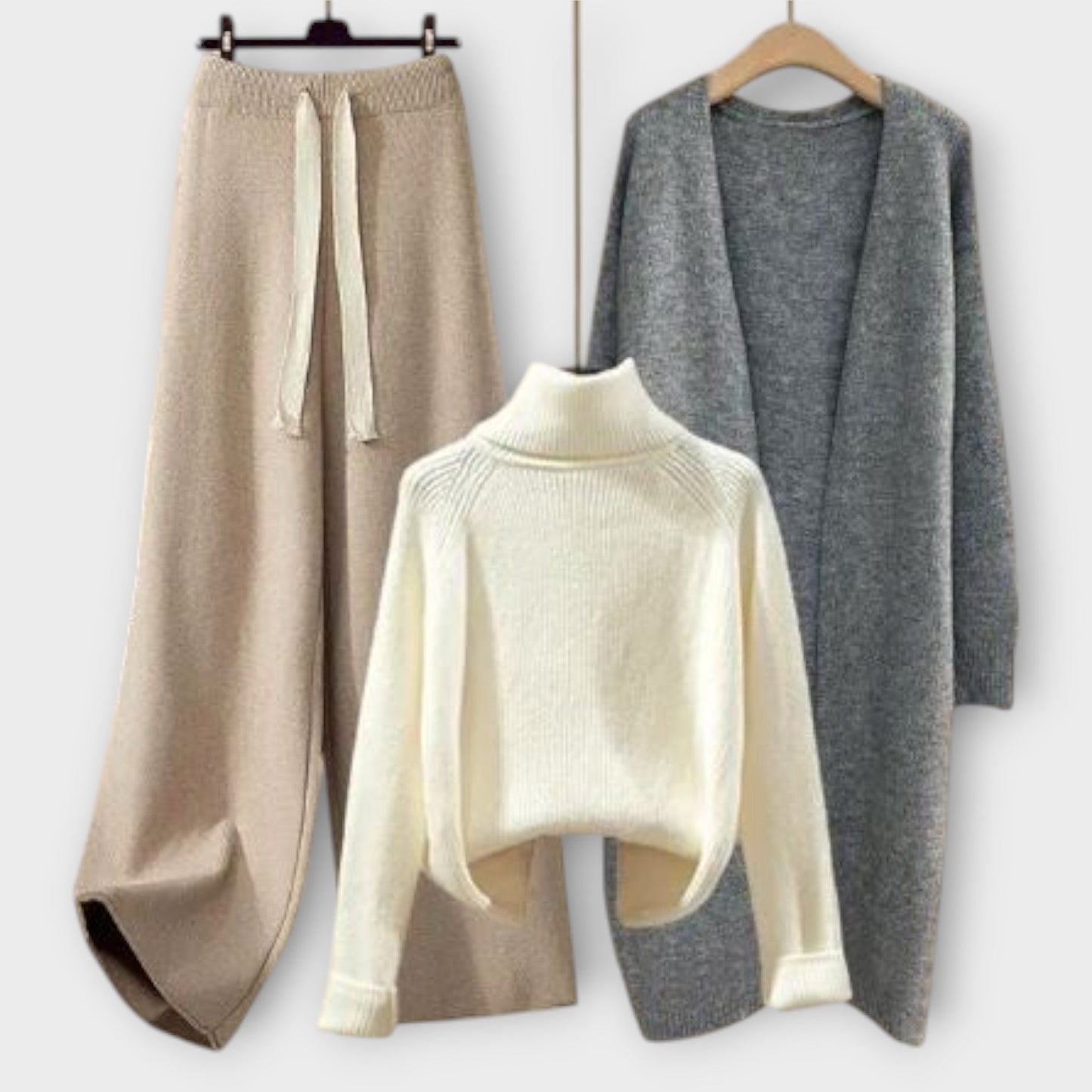 Bruna - 3-Piece Luxury Knit Lounge Set