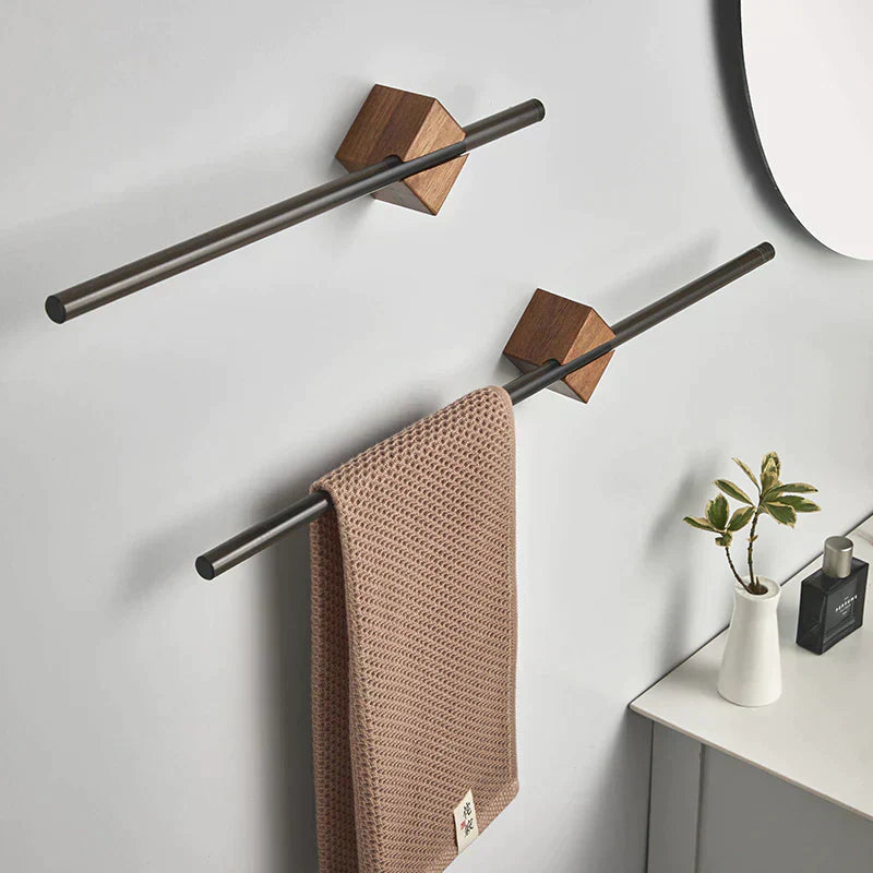 BadeWunder Handtuchhalter - Stilvolles und minimalistisches Bad-Accessoire