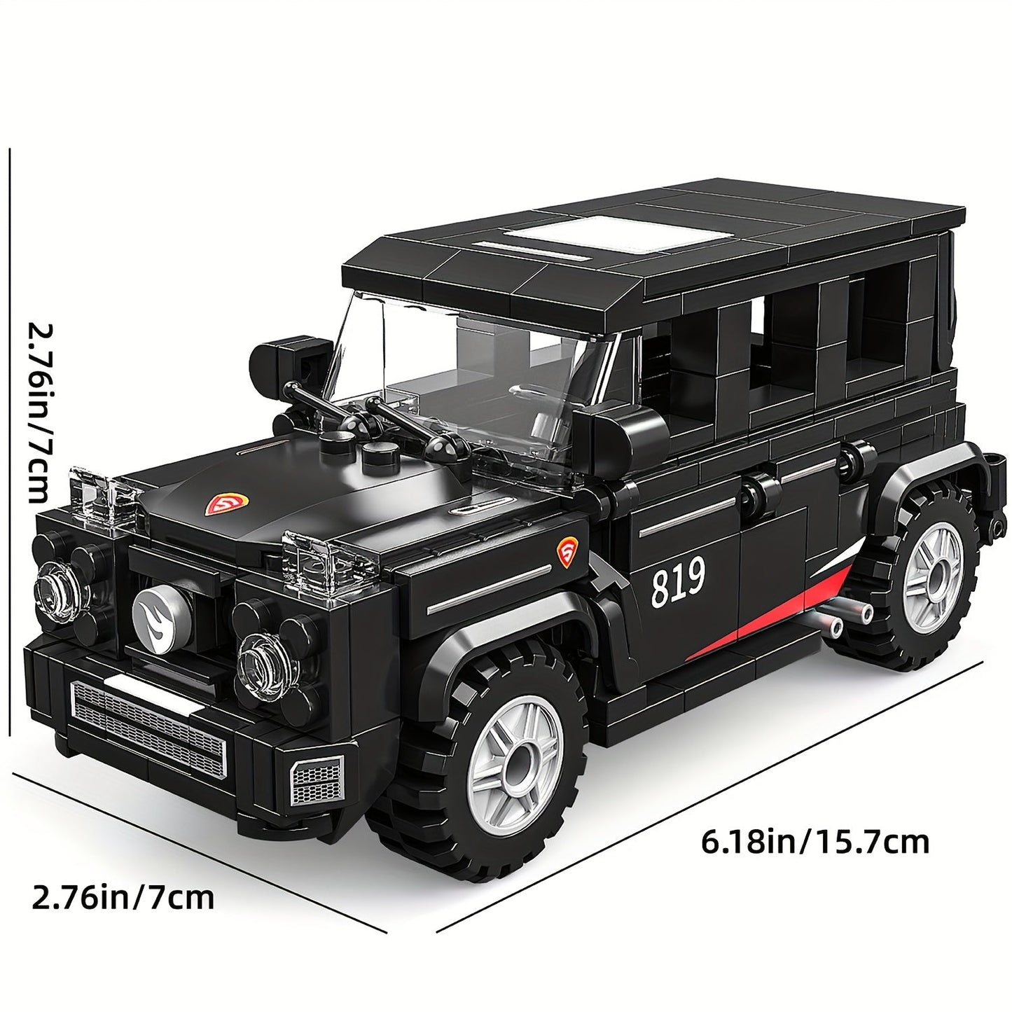 TrailRider – 300+ Stuks Off-Road Voertuig Bouwset