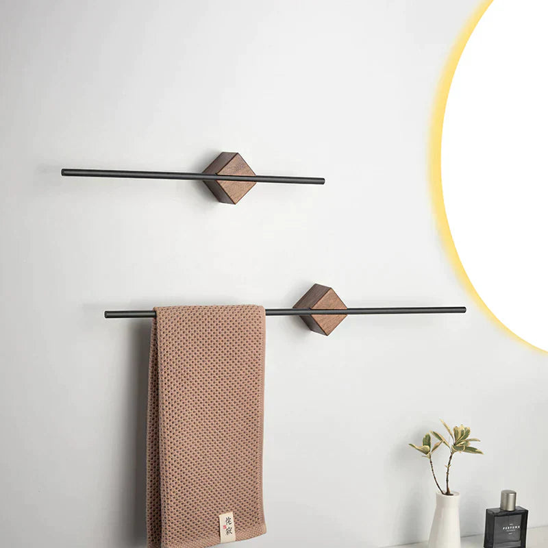 BadeWunder Handtuchhalter - Stilvolles und minimalistisches Bad-Accessoire