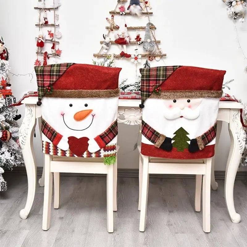 CheerCover | Christmas Chair Covers – Santa, Snowman & Reindeer TARHUS  Christmas