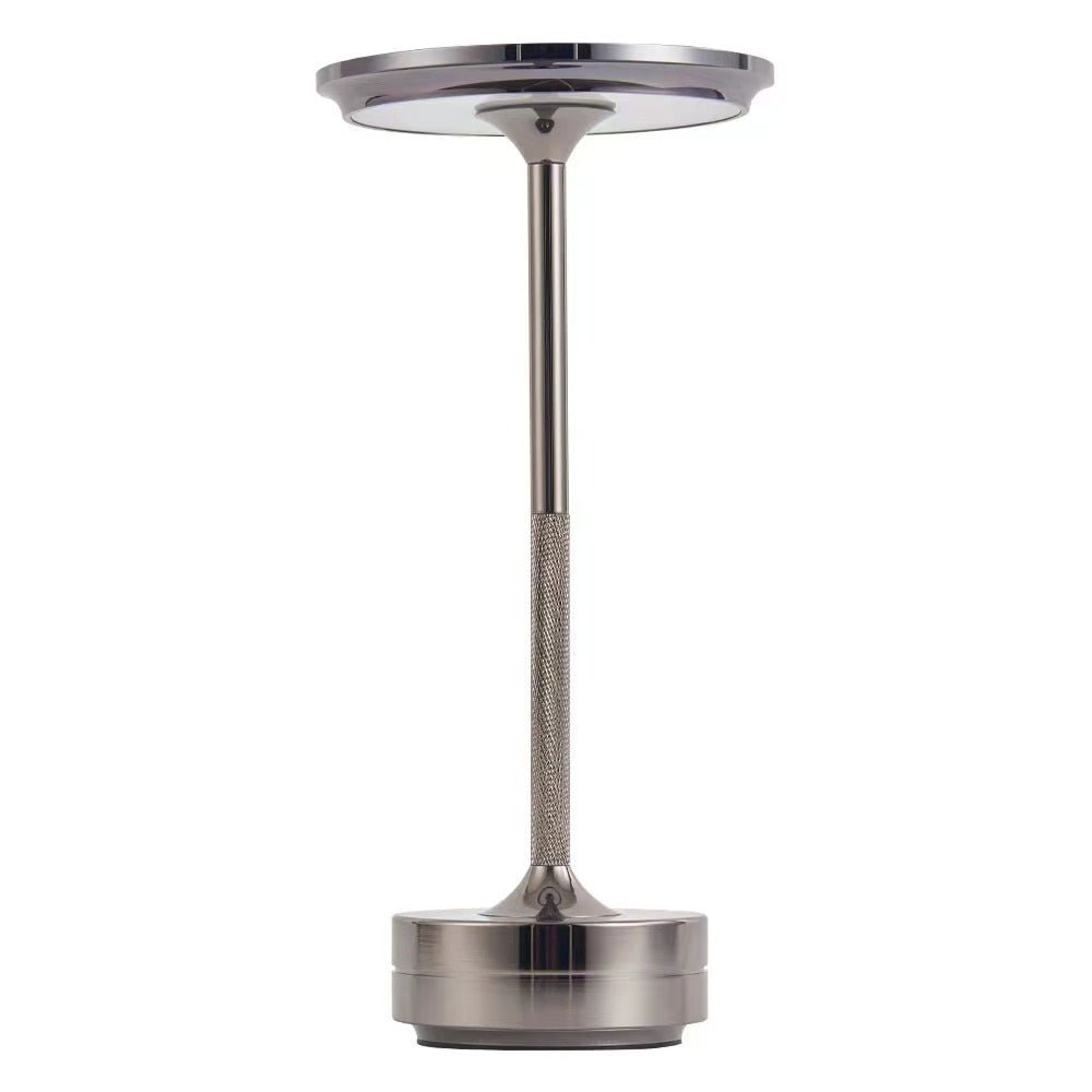 home & garden : AmbiGlow - Draadloze en Oplaadbare Sfeerlamp. - Goud in Zilver van Pantino