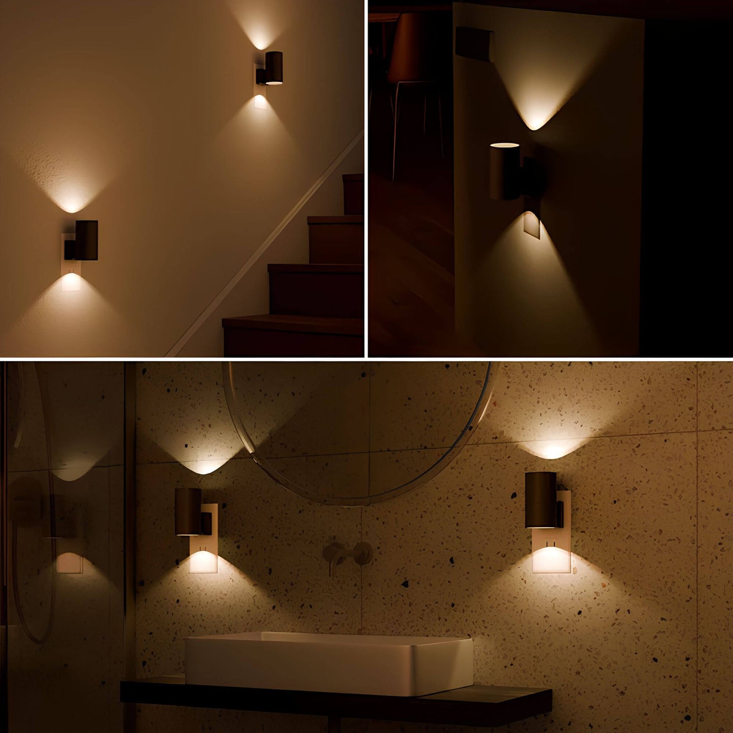 NightNova | Dimmable LED Night Light Plug-In – Adjustable Brightness for Bedrooms & Hallways