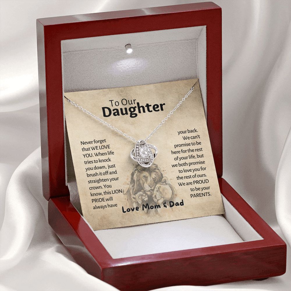 To Our Daughter - Love Mom and Dad