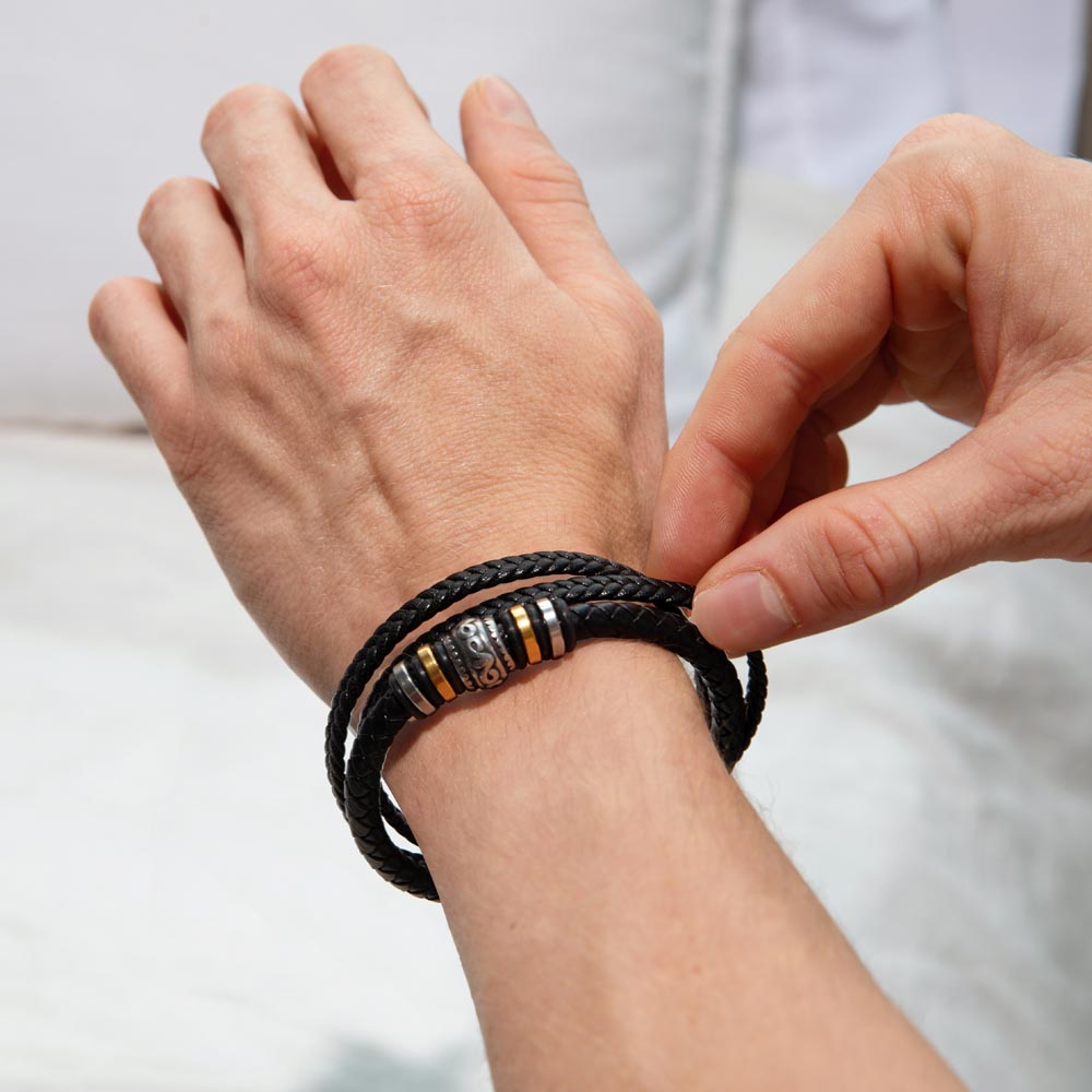 To My Son - Love You Forever - Bracelet Gift