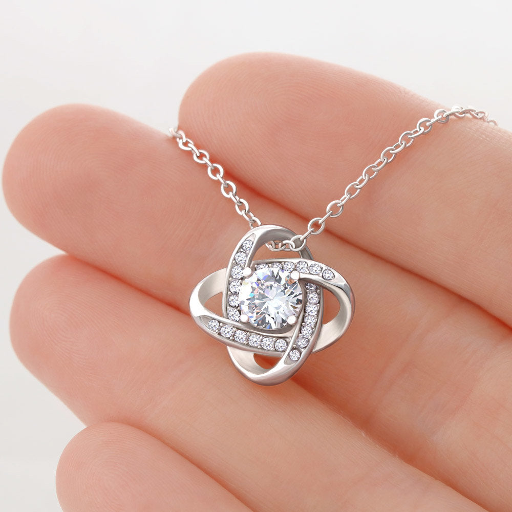 To My Wife - My Everything Love Knot Necklace