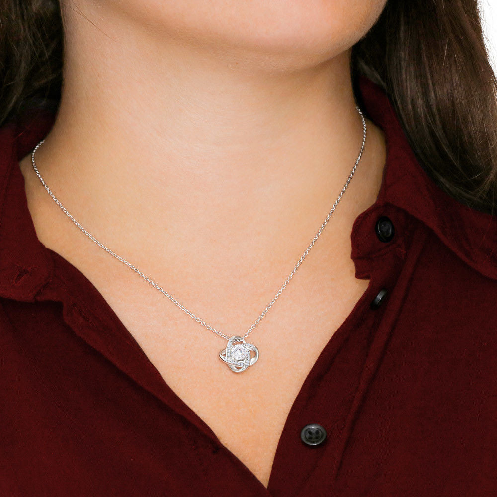 To My Wife - My Everything Love Knot Necklace