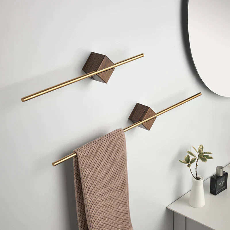 BadeWunder Handtuchhalter - Stilvolles und minimalistisches Bad-Accessoire