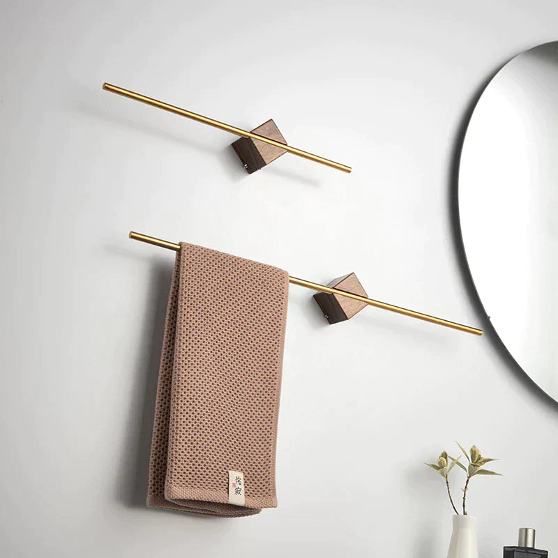 BadeWunder Handtuchhalter - Stilvolles und minimalistisches Bad-Accessoire