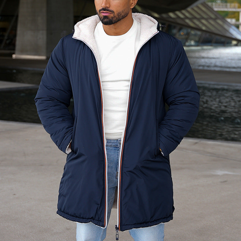 Alpine Luxe Heren Parka – Warm, Winddicht en Tijdloos