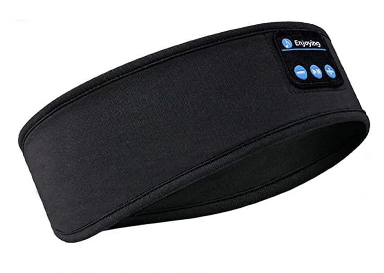 Bluetooth Sleep Mask - DreamWave-Black-Nora Luxe