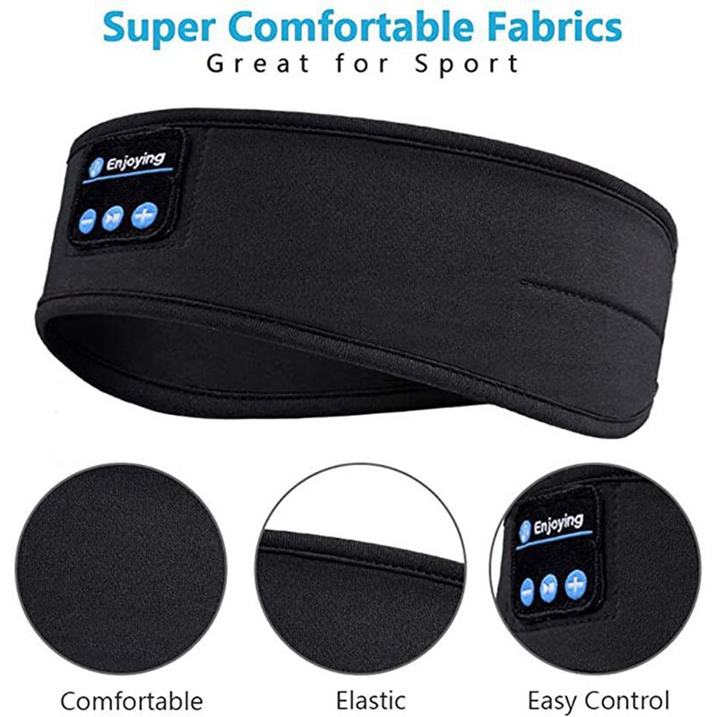 Bluetooth Sleep Mask - DreamWave-Gray-Nora Luxe