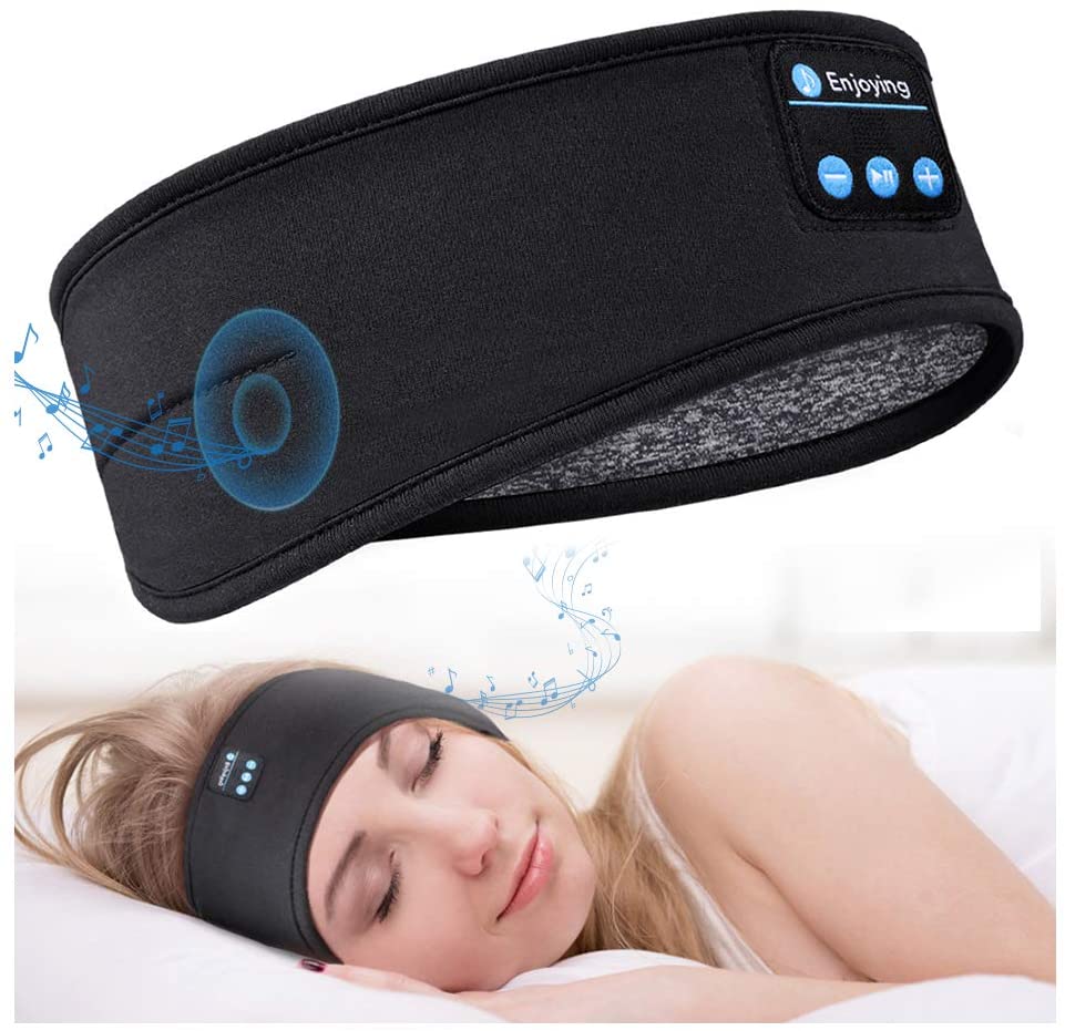 Bluetooth Sleep Mask - DreamWave-Gray-Nora Luxe