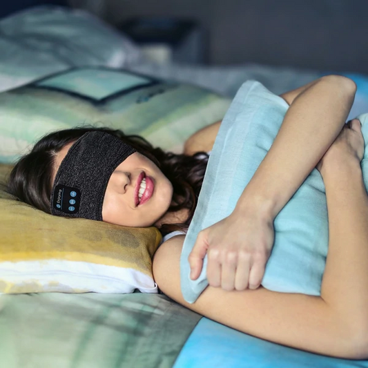 Bluetooth Sleep Mask - DreamWave-Gray-Nora Luxe