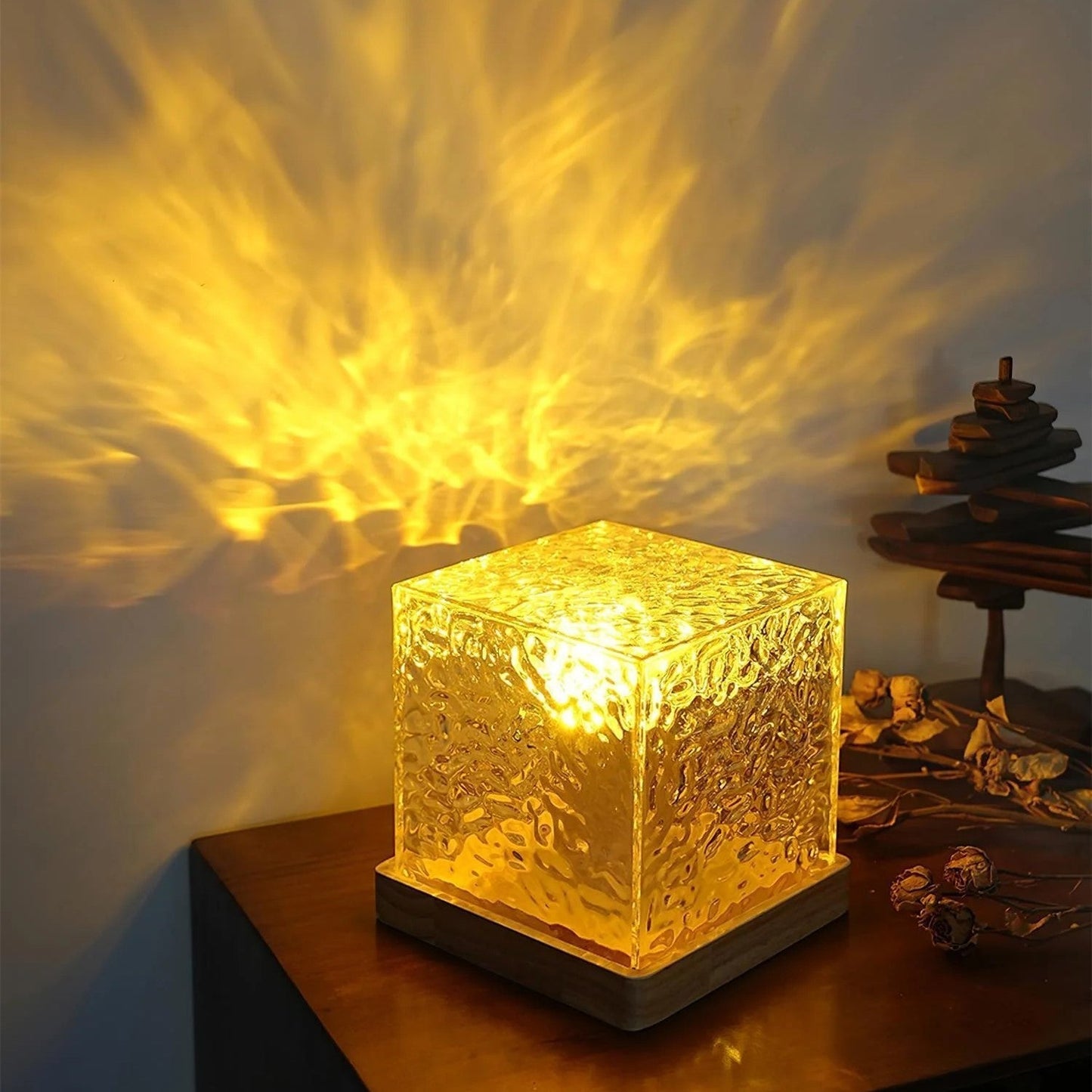 Noorderlicht Prisma Lampe - Borealis Würfel