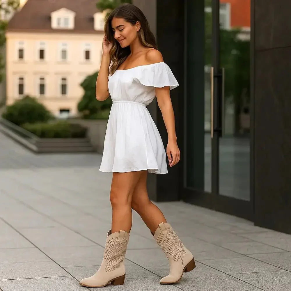 Bottines Cowboy Femmes – Édition Limitée