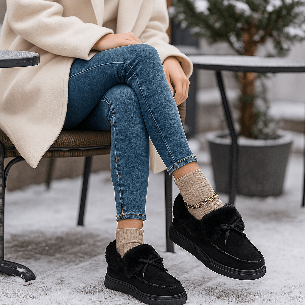 Winter Ankle Boots for Women - Warmth - Elegant Comfort