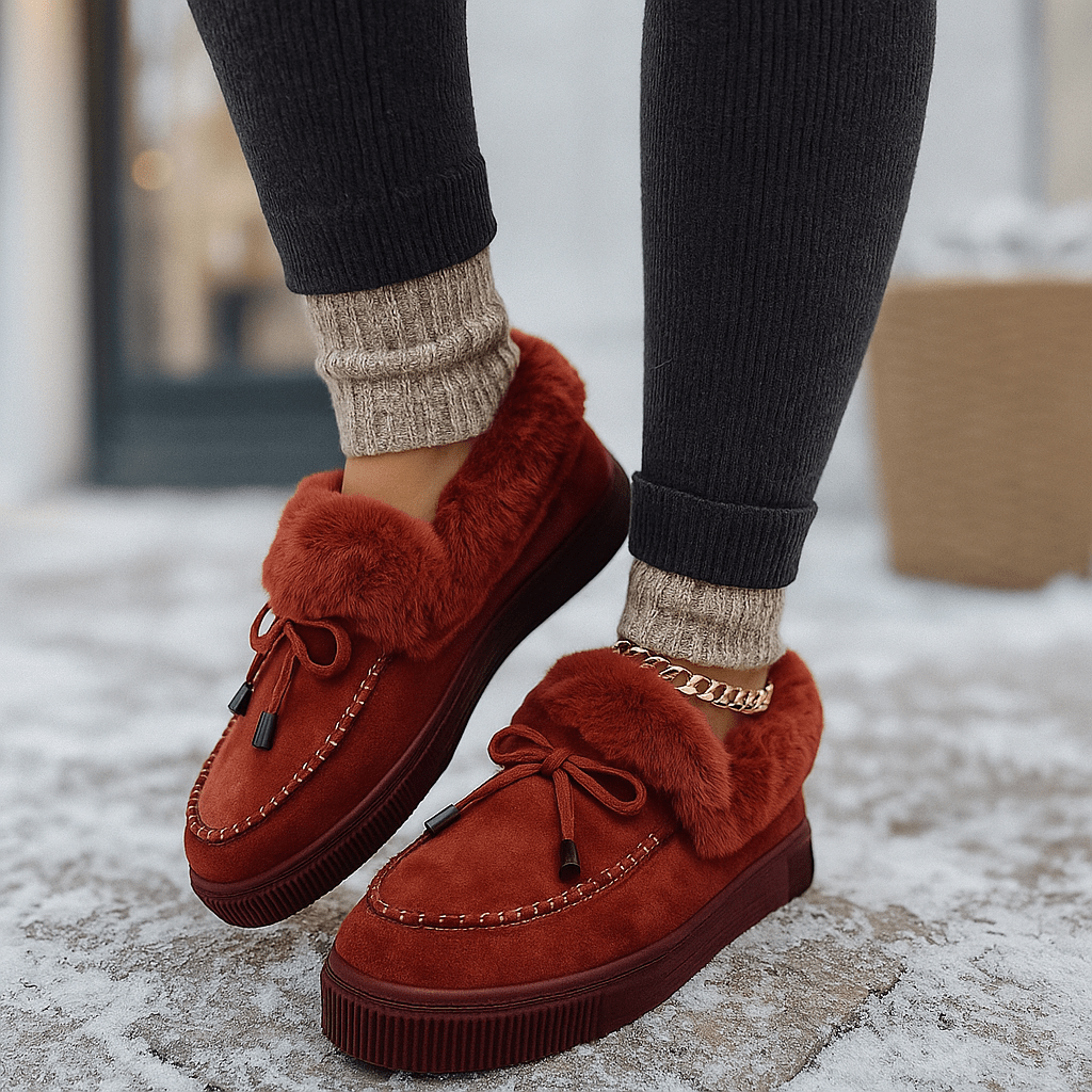 Winter Ankle Boots for Women - Warmth - Elegant Comfort