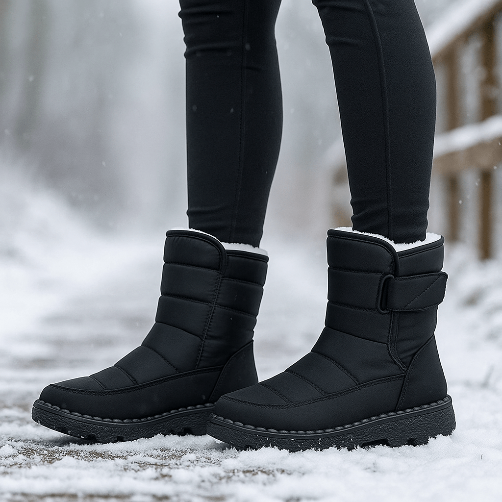 Buty śniegowe Biel – Ciepło, styl i wodoodporność