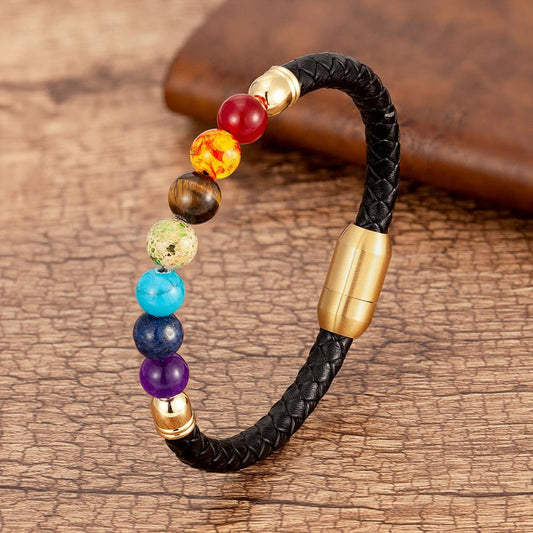 Mantieni i tuoi chakra in equilibrio - Separare Oro - BRACELETS mens bracelet - Concept Palermo