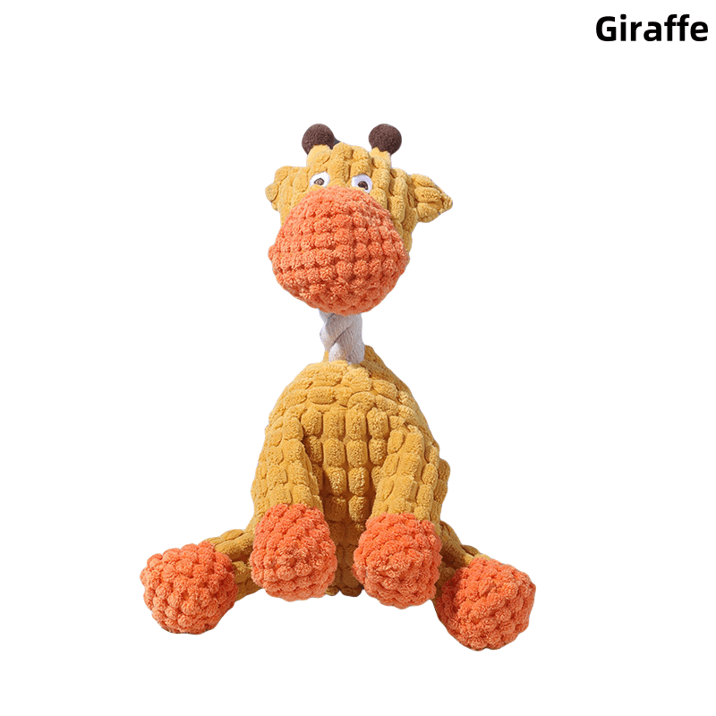 Dog Rope Plush Toy | Durable Tug & Chew – For Strong Chewers