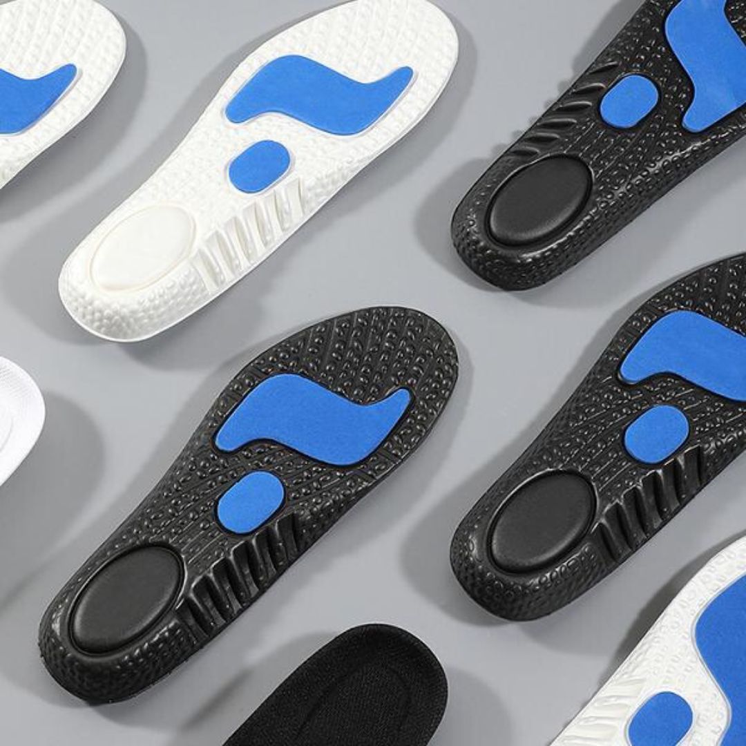 Comfort Insoles with Arch Support - OrthoBalance-Gray-3.0-4.0-Nora Luxe