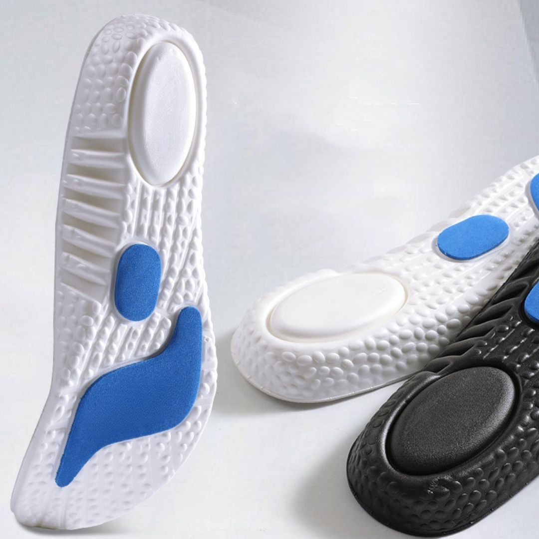 Comfort Insoles with Arch Support - OrthoBalance-Gray-3.0-4.0-Nora Luxe