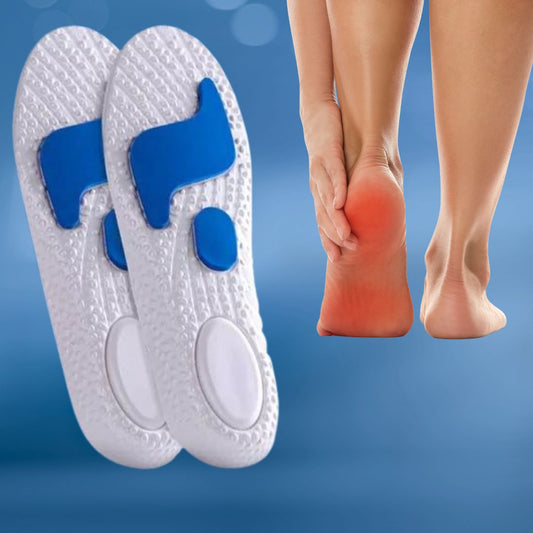 Comfort Insoles with Arch Support - OrthoBalance-Gray-3.0-4.0-Nora Luxe