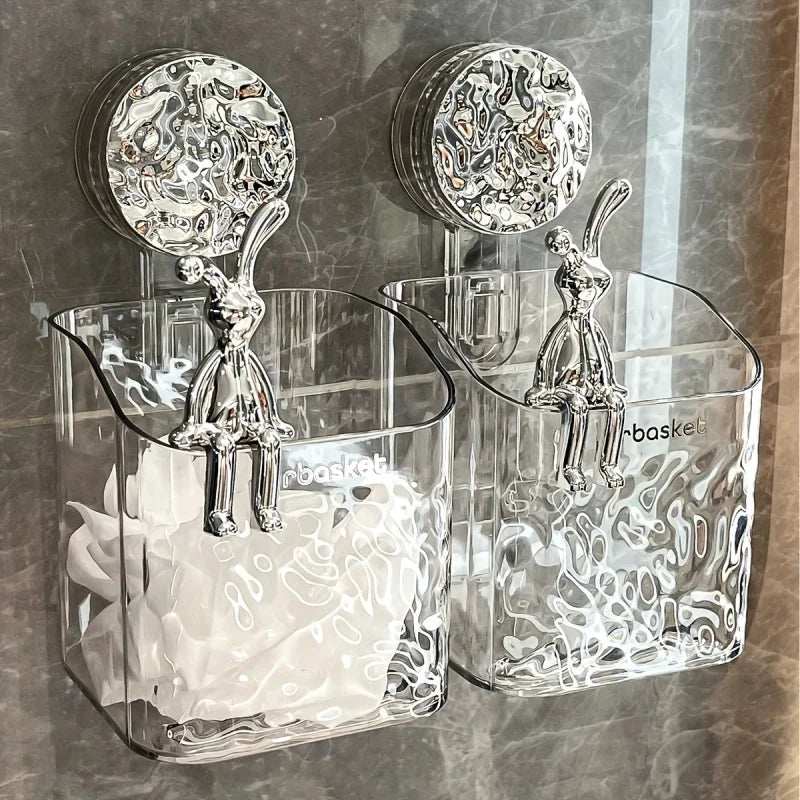PureVante™ No-Drill Organizer — Turn Bathroom Chaos Into Calm, Clutter-Free Bliss Instantly