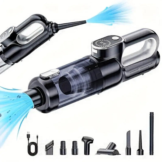 Cordless Car Vacuum Cleaner – Handheld Rechargeable Vacuum with Powerful Suction - TARHUS