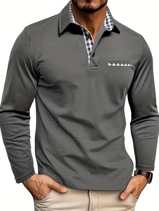 António™ | Polo de Homem de Manga Comprida