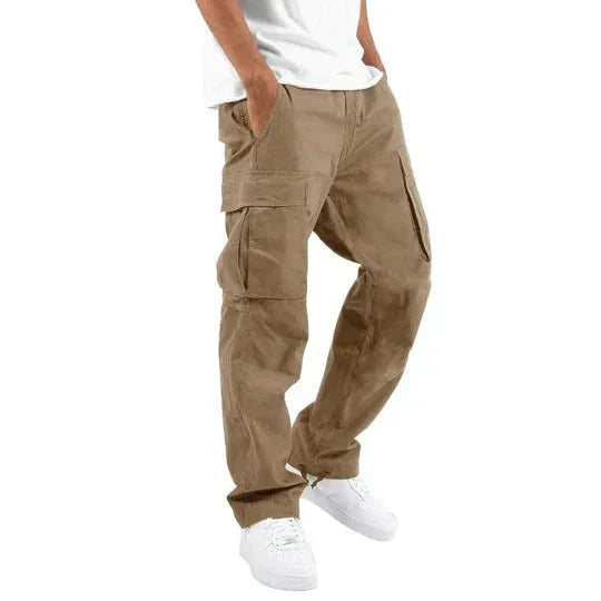 Pantaloni cargo Daan Uomo - Cachi - cargo pants - Concept Palermo