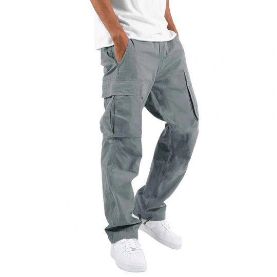 Pantaloni cargo Daan Uomo - Grigio - cargo pants - Concept Palermo