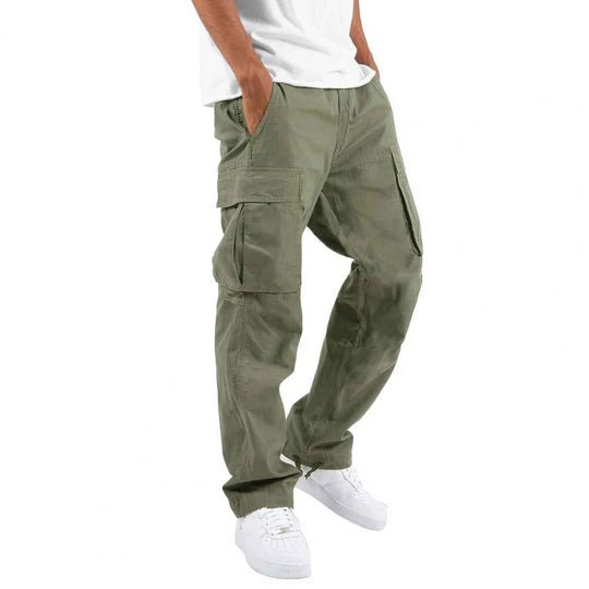 Pantaloni cargo Daan Uomo - Verde - cargo pants - Concept Palermo