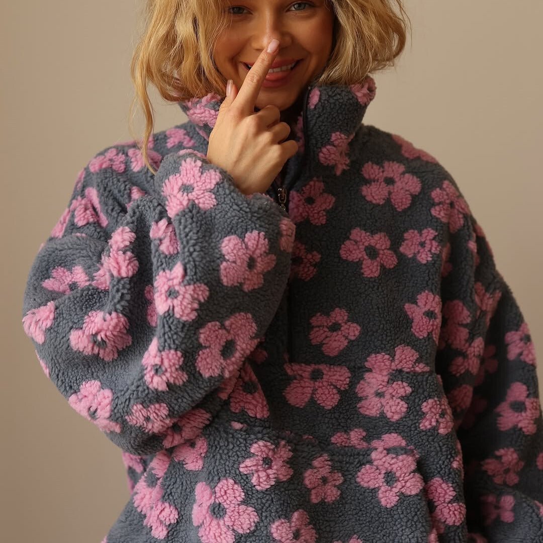 Daisy | Camisola Polar Floral - Ines Braga