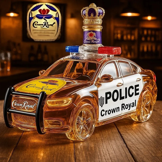 PolizeiPourer™ / Whiskeyflasche Aus Amberglas