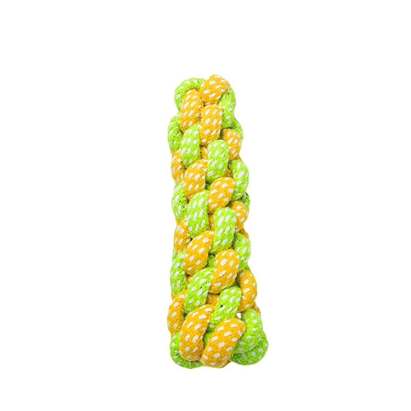 Dog Tugging Toy - Tug & Play Rope Ball-Ball with Loop 14.17 inches-Nora Luxe