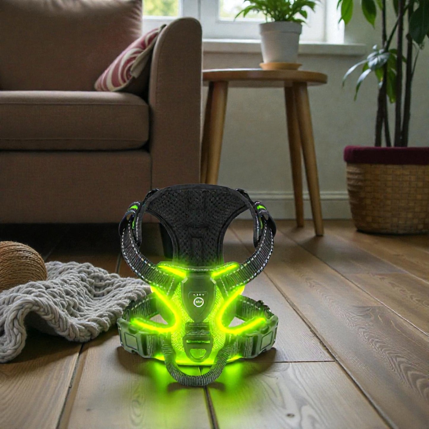 GlowPup – Harnais pour chien LED rechargeable avec sangle ajustable