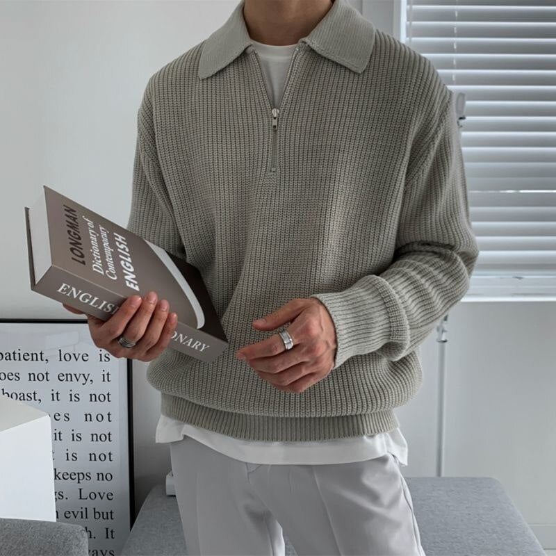 Avencea Half Zip Pullover Sweater