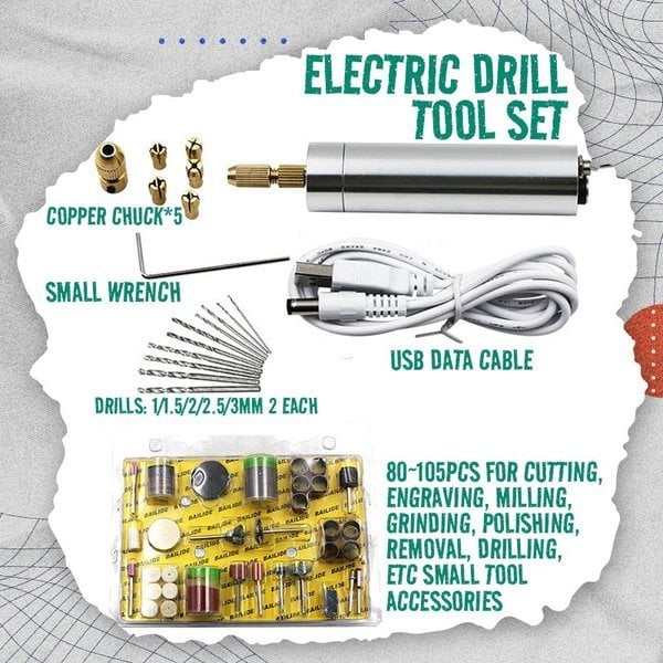DrillMate™ – DIY-Bohrmaschine für vielseitige Heimwerkerprojekte