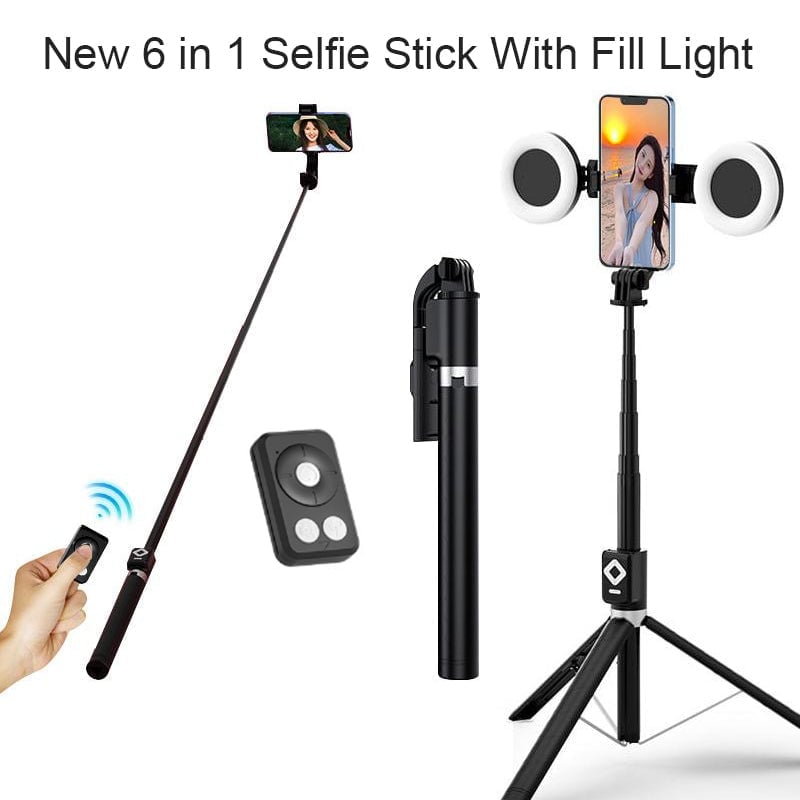 6 In 1 Selfie Stick