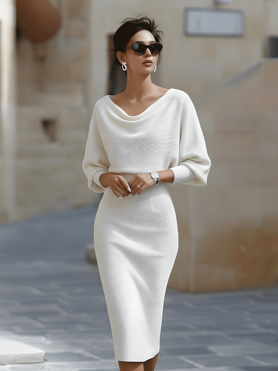 Olivia | Luxurious Midi Dress