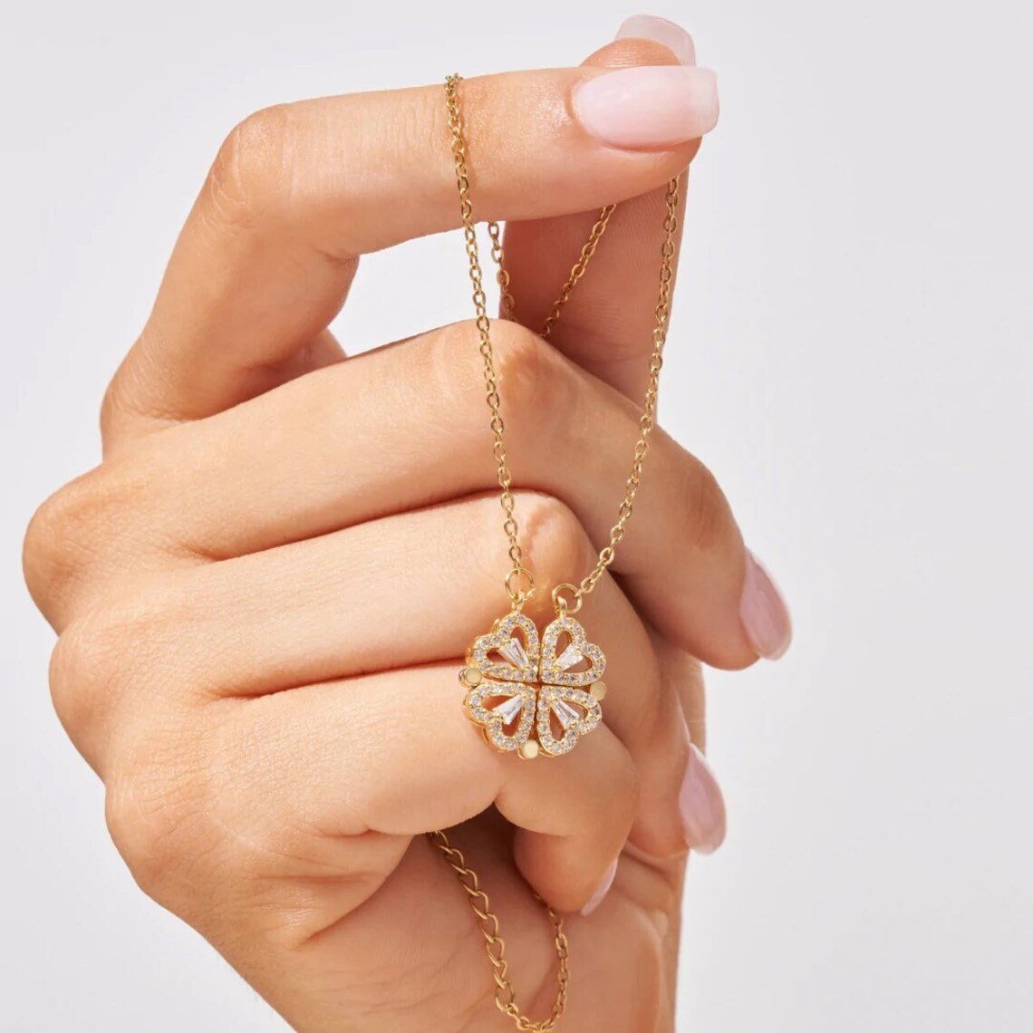 Geluksamulethart Ketting - VelvetRoots