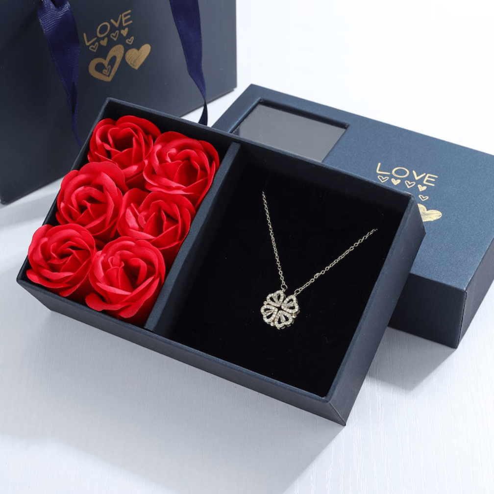 Geluksamulethart Ketting - VelvetRoots