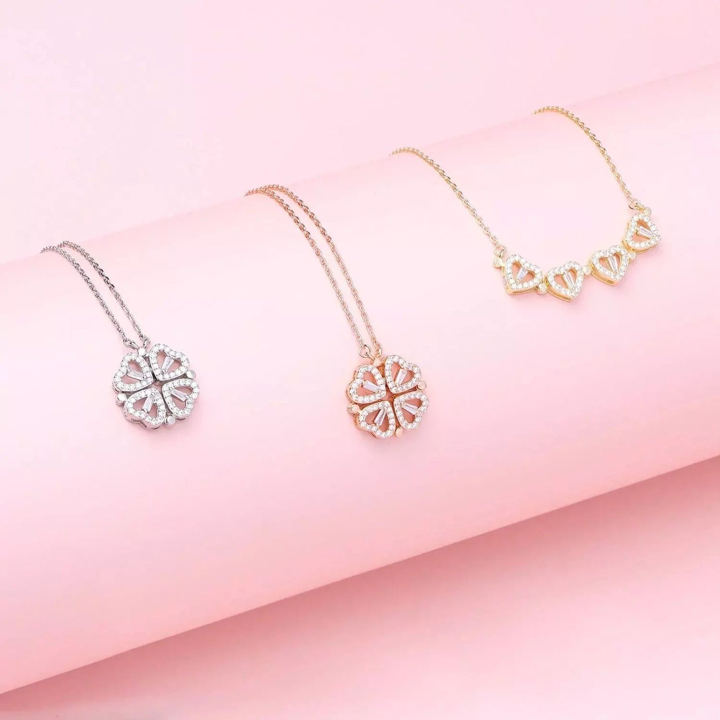 Geluksamulethart Ketting - VelvetRoots