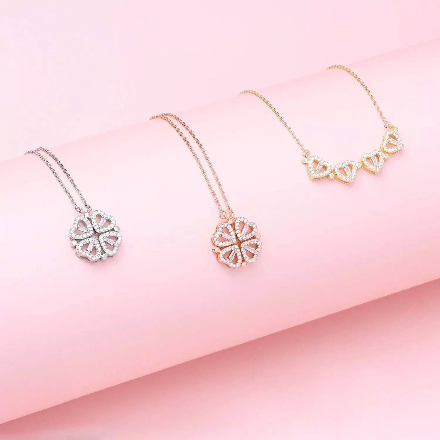 Geluksamulethart Ketting - VelvetRoots