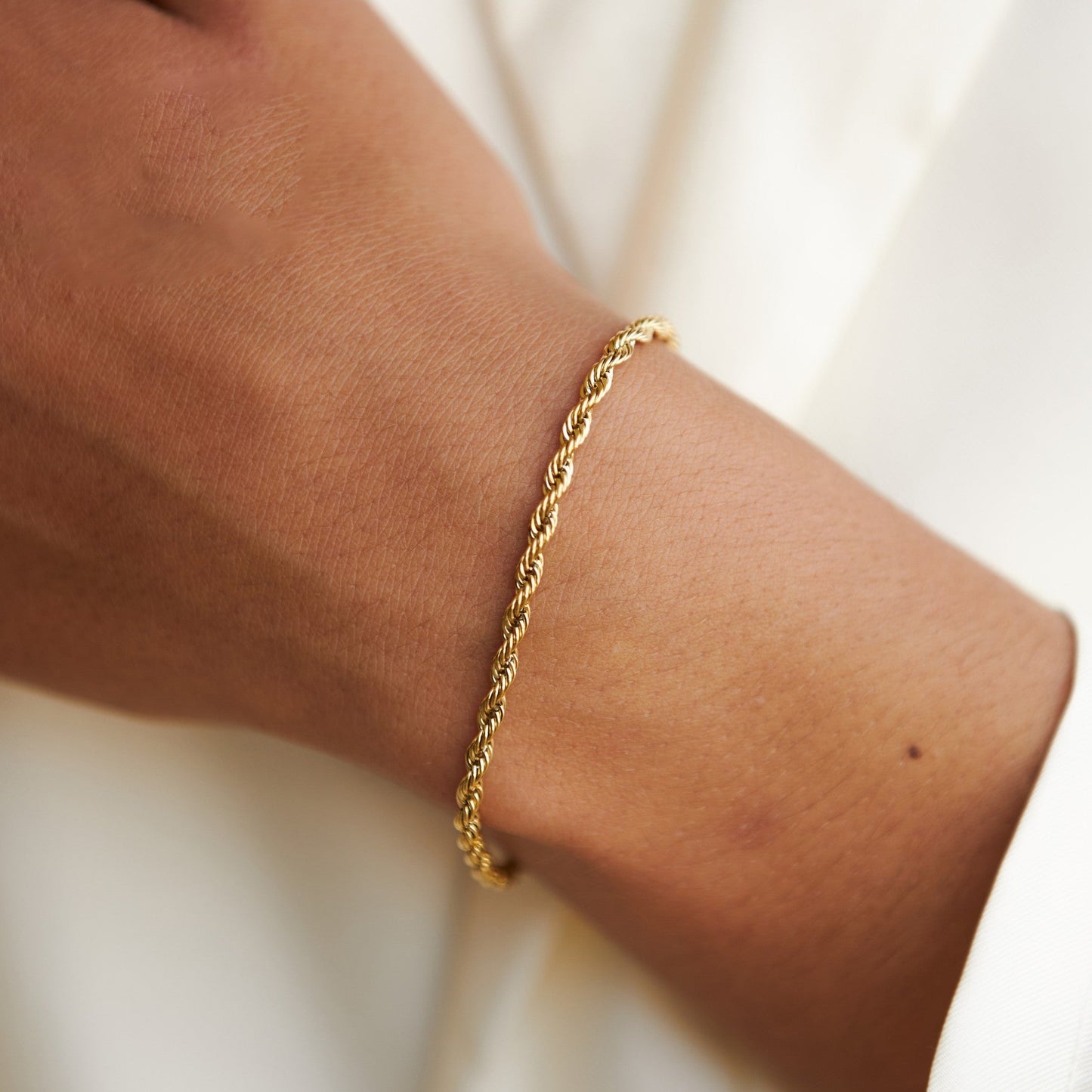 Rope Chain Bracelet Unisex Waterproof & Hypoallergenic
